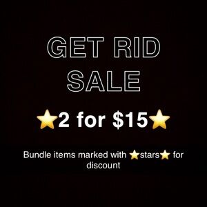 ⭐️BUNDLE & SAVE⭐️